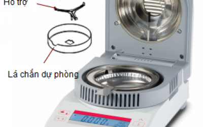 Hướng dẫn sử dụng cân phân tích độ ẩm Ohaus Mb23 - Mb25 - Mb27